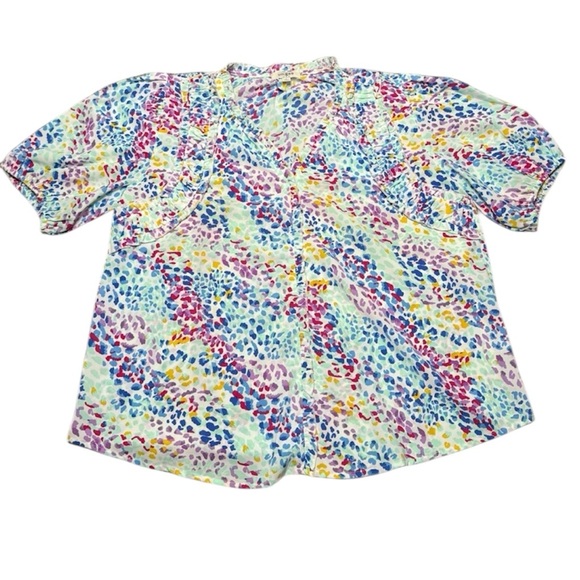 Umgee Tops - Umgee Multicolor Abstract Blouse